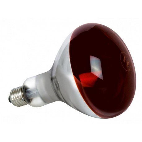 žiarovka INFRAčervená  E27  250W  (infrarubín)